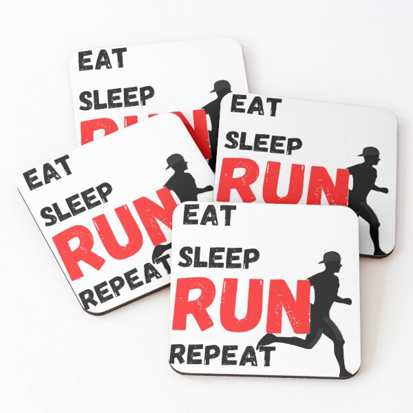 Item preview, Eat, sleep, run repeat designed and sold by Lovedigitalart.