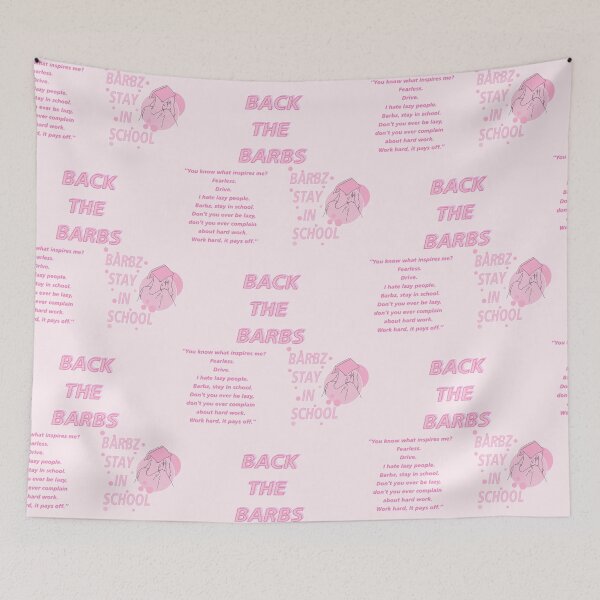 Item preview, Barbz stay in school designed and sold by purplewings03.