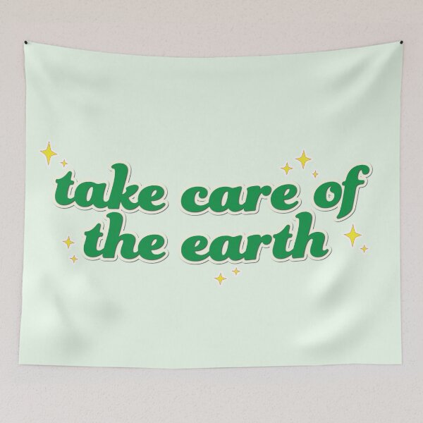 Item preview, take care of the earth designed and sold by espanier.