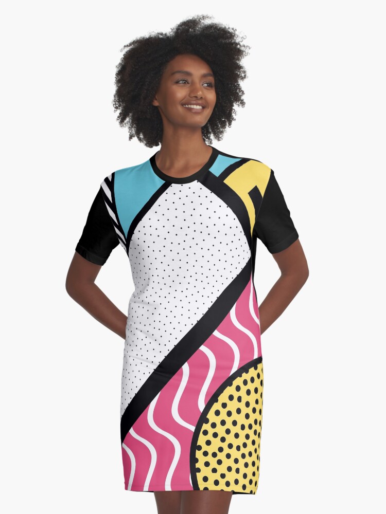 Pop art clearance t shirt dress