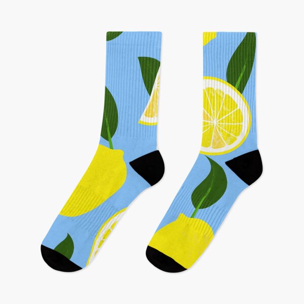 Item preview, Lemons on Blue Background designed and sold by Juliarch.