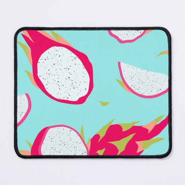 Item preview, Dragon fruit on turquoise background designed and sold by Juliarch.