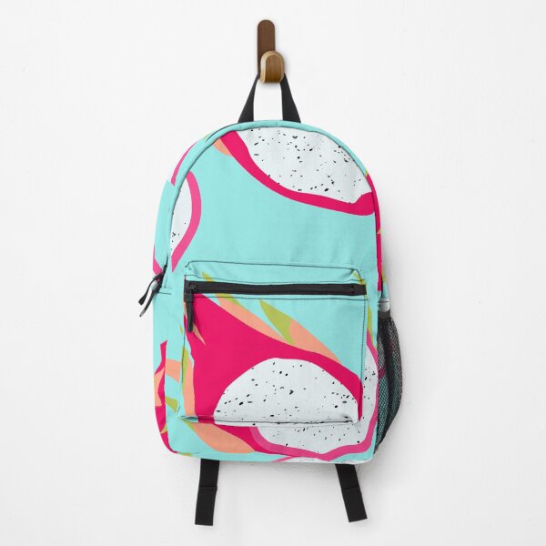 Item preview, Dragon fruit on turquoise background designed and sold by Juliarch.