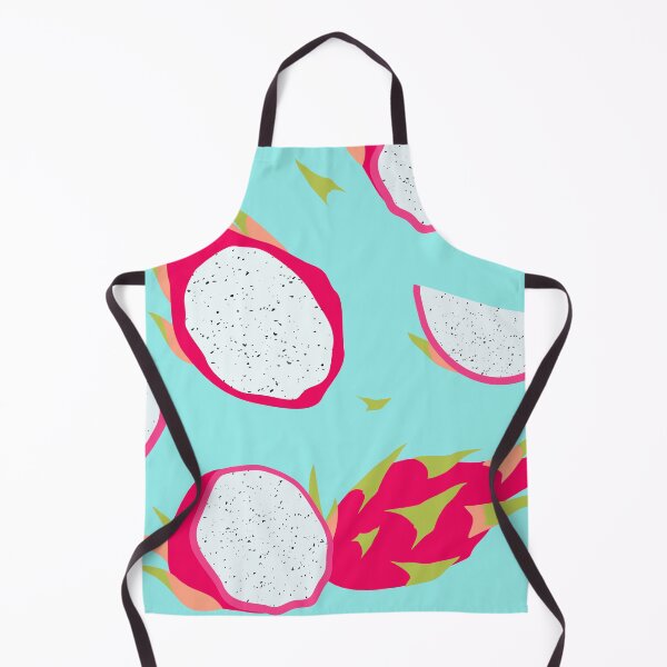 Item preview, Dragon fruit on turquoise background designed and sold by Juliarch.