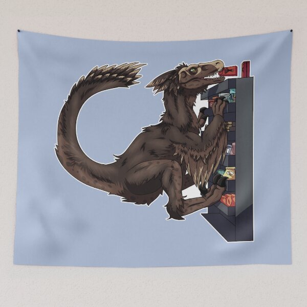 Item preview, Shopping Dinosaur designed and sold by TheKohakuDragon.