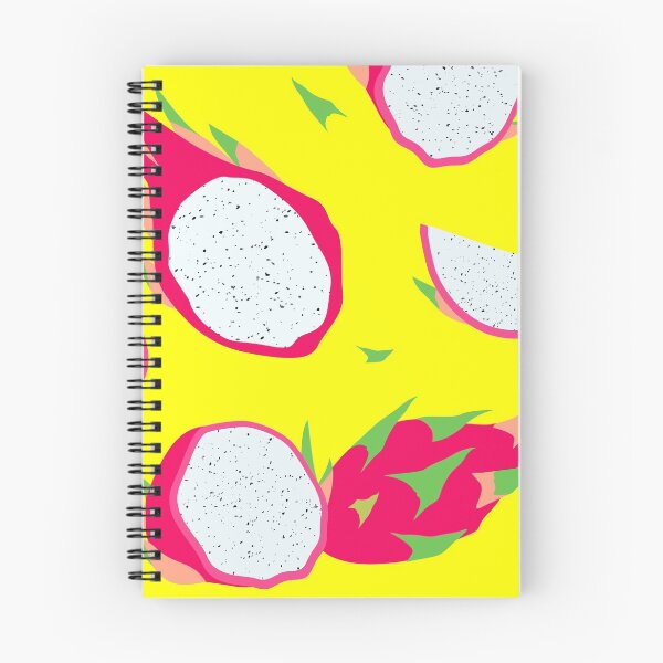 Item preview, Dragon fruit on yellow background designed and sold by Juliarch.