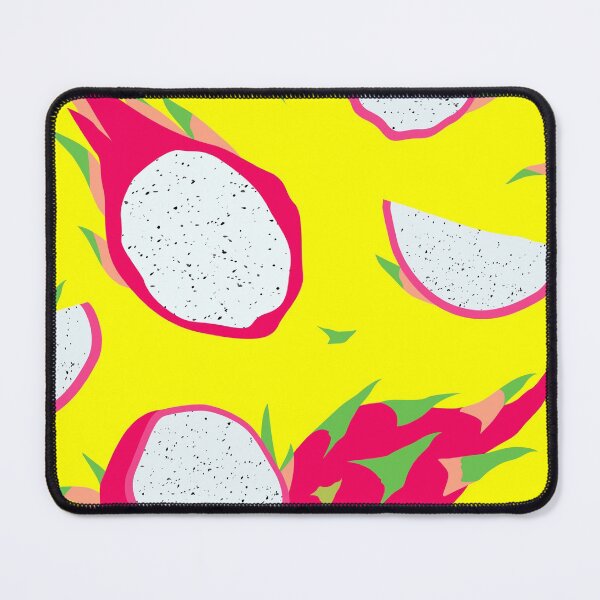 Item preview, Dragon fruit on yellow background designed and sold by Juliarch.