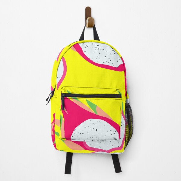 Item preview, Dragon fruit on yellow background designed and sold by Juliarch.