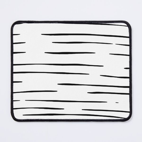 Item preview, Modern simple trendy wiggle black and white hand drawn striped pattern designed and sold by UDDesign.