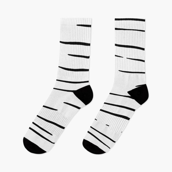 Item preview, Modern simple trendy wiggle black and white hand drawn striped pattern designed and sold by UDDesign.