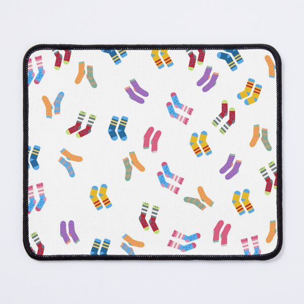 Item preview, Cute socks colorful seamless pattern designed and sold by chuckletuckle.