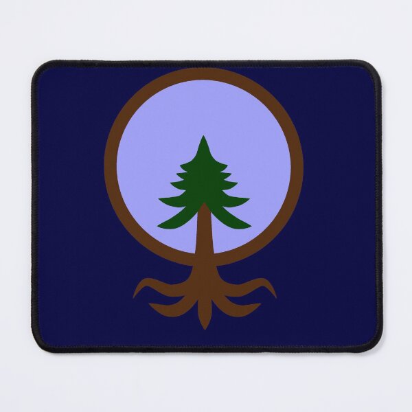 Item preview, Evergreen Druid and Dryad Pride Emblem designed and sold by FalcoSkyWolf.