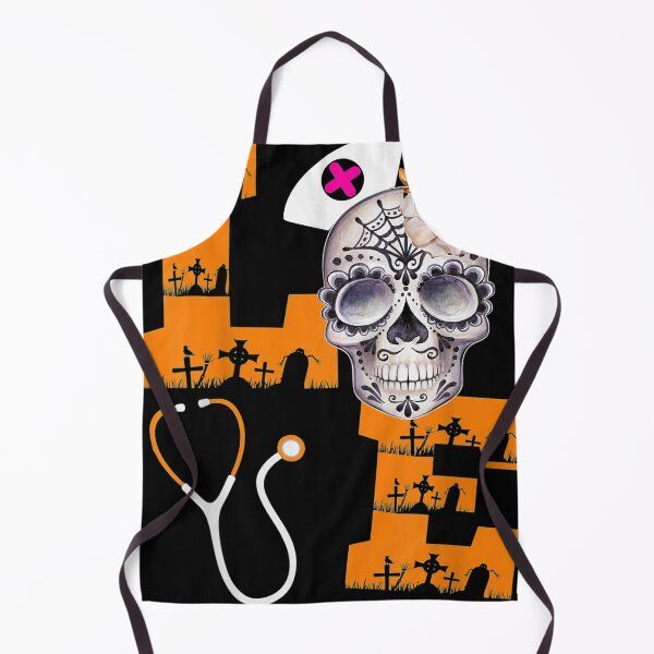 Item preview, Scary Nurse Halloween Funny Gift Vintage retro usa designed and sold by Dadya.