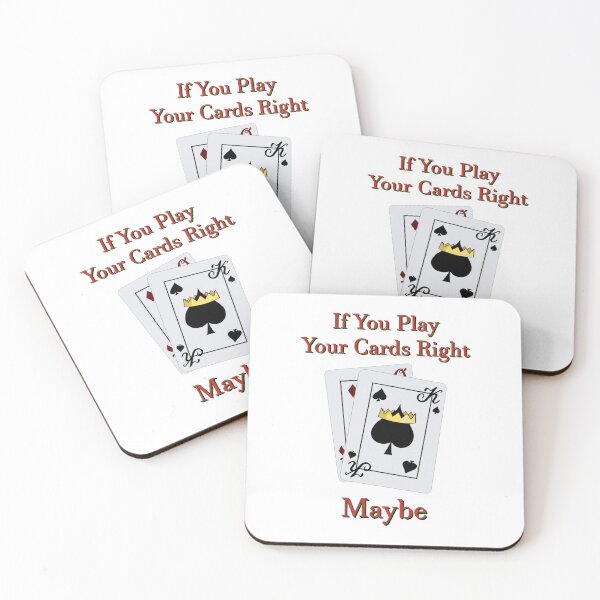 Item preview, Play Your Cards Right (Playing Card Version 2) designed and sold by TheFoxyWolfShop.