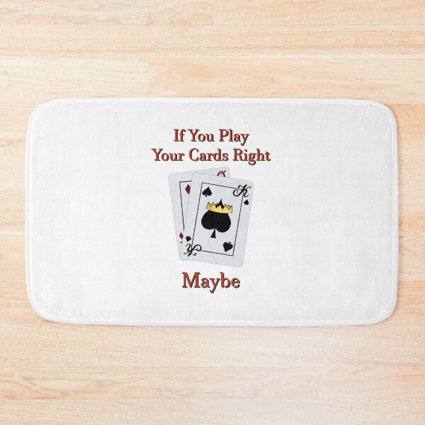 Item preview, Play Your Cards Right (Playing Card Version 2) designed and sold by TheFoxyWolfShop.