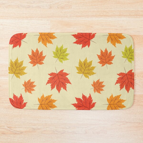 Item preview, Beautiful Colorful  Maple Leaves Pattern  designed and sold by Yasminepatterns .