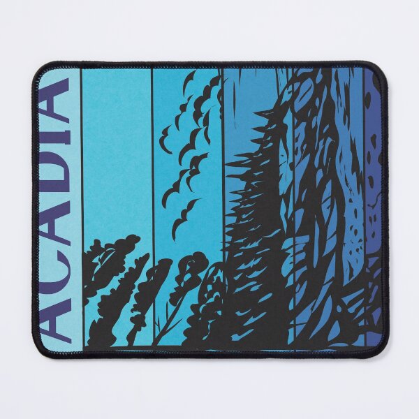 Item preview, Acadia National Park Blue Retro Sunset 02 designed and sold by JordanHolmes.
