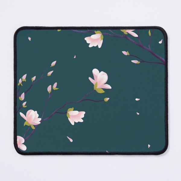 Item preview, Magnolia on Dark Teal designed and sold by Juliarch.