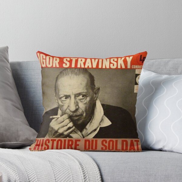 Item preview, Igor Stravinsky (with cigarette) designed and sold by Vintaged.