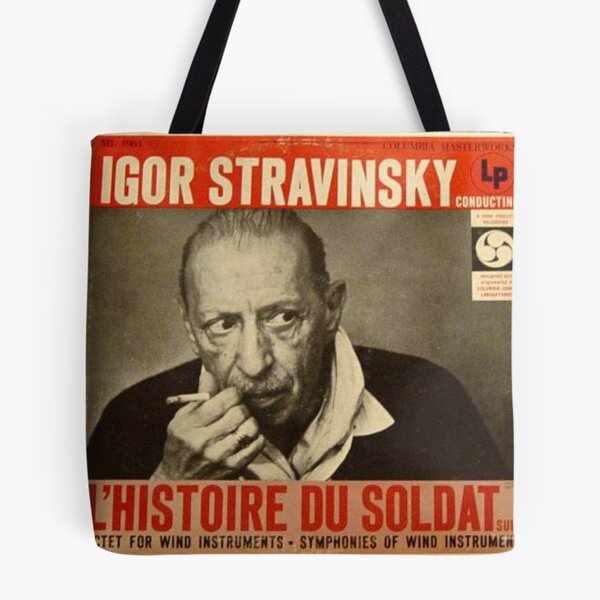 Item preview, Igor Stravinsky (with cigarette) designed and sold by Vintaged.