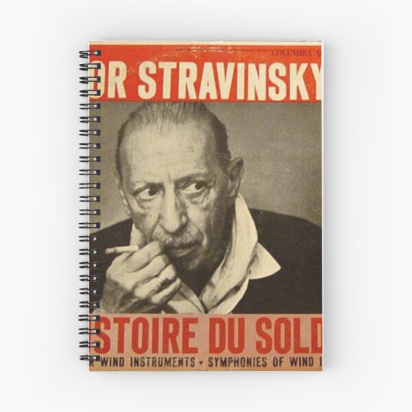 Item preview, Igor Stravinsky (with cigarette) designed and sold by Vintaged.