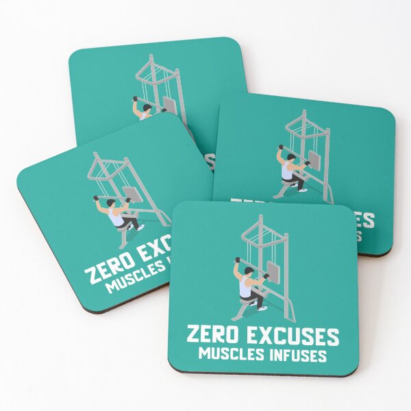 Item preview, Zero Excuses Muscles Infuses   designed and sold by DKartdesigns99.