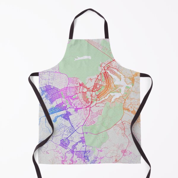 Item preview, Brasilia City Map of Brazil - Colorful designed and sold by deMAP.