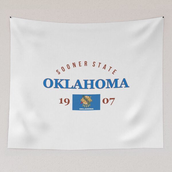 Item preview, Oklahoma Pride State Flag Native  designed and sold by The Junto Shop.