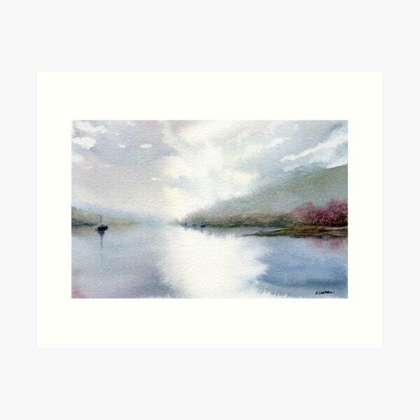On the Water Art Print