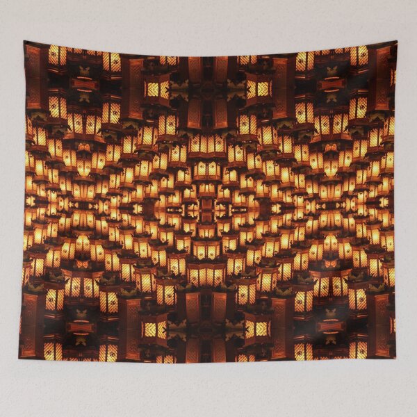 Item preview, Golden Lantern Lights At Night designed and sold by thecooltable.