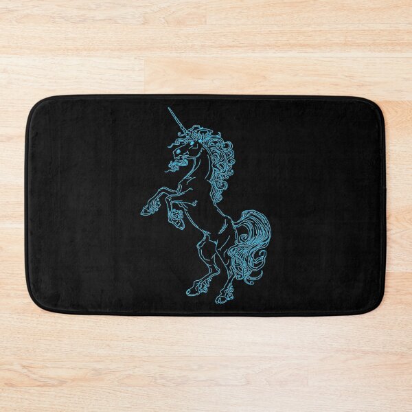 Item preview, Unicorn - Line drawing - Light Blue designed and sold by bunbun369.