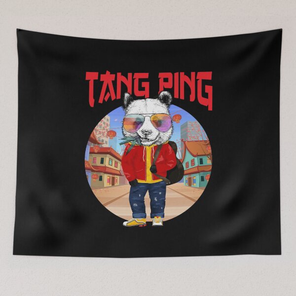 Item preview, Tang Ping Panda, Lying Down Flat Movement designed and sold by Maria Garcia.