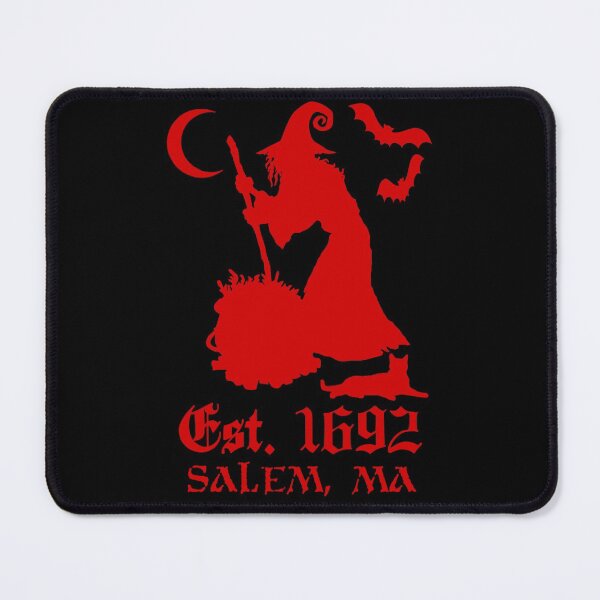 Item preview, Salem Massachusetts Est. 1692 - Halloween Witch (RED) designed and sold by Occult Designs.