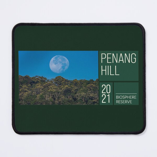 Item preview, Moonrise over Penang Hill UNESCO Biosphere Reserve designed and sold by David ST Loh Images.