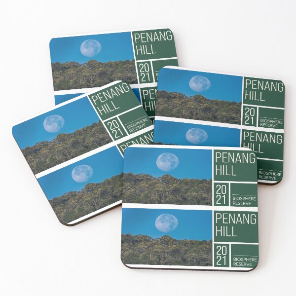 Item preview, Moonrise over Penang Hill UNESCO Biosphere Reserve  designed and sold by David ST Loh Images.