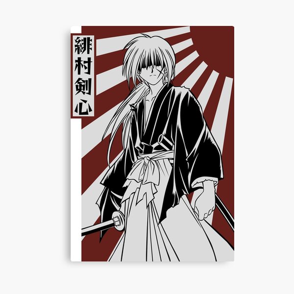 himura kenshin (rurouni kenshin) drawn by bikkusama