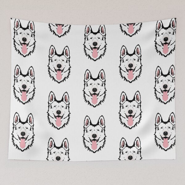 Item preview, White German Shepherd designed and sold by arisaidesigns.