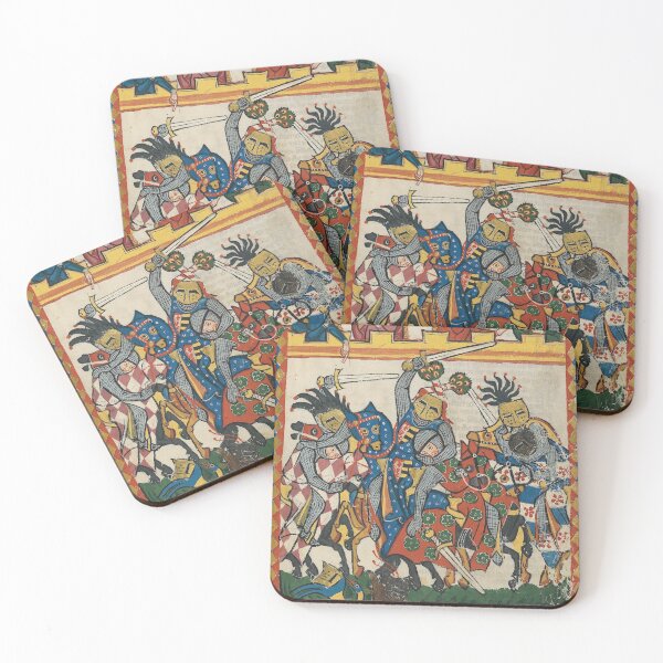Item preview, Tournament (14th century) - Codex Manesse designed and sold by SALON DES ARTS.