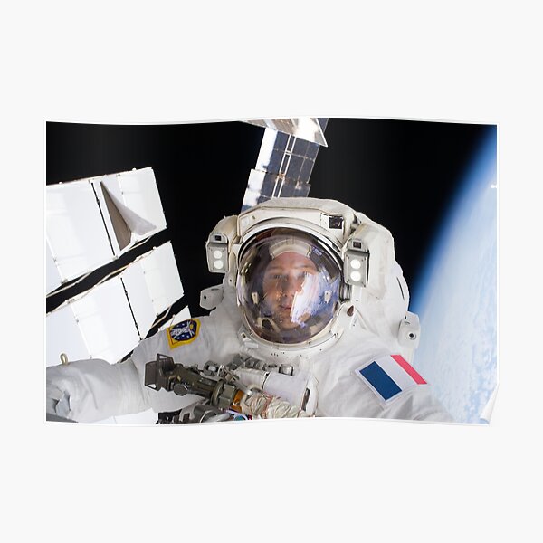 L'astronaute Thomas Pesquet Poster