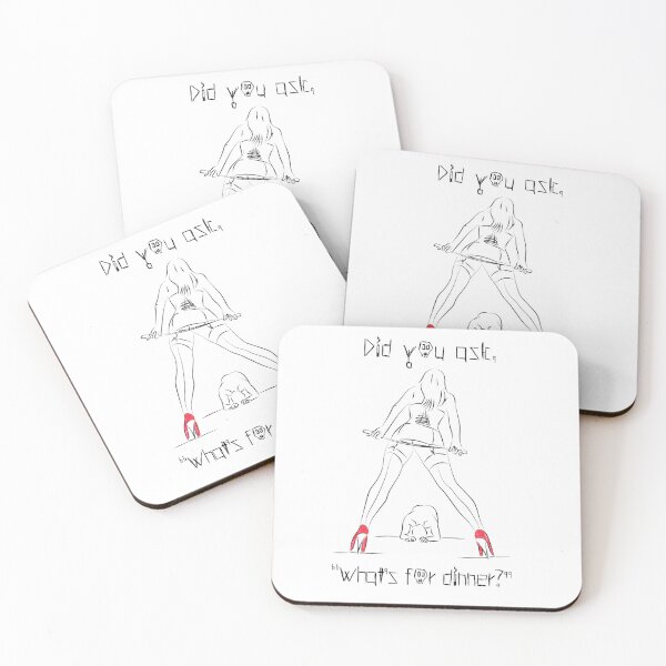 Item preview, BDSM Dominatrix says Did you ask what's for dinner?! designed and sold by JBHinNapa.