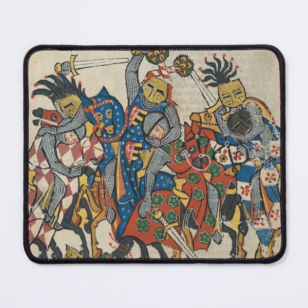 Item preview, Tournament (14th century) - Codex Manesse designed and sold by SALON DES ARTS.