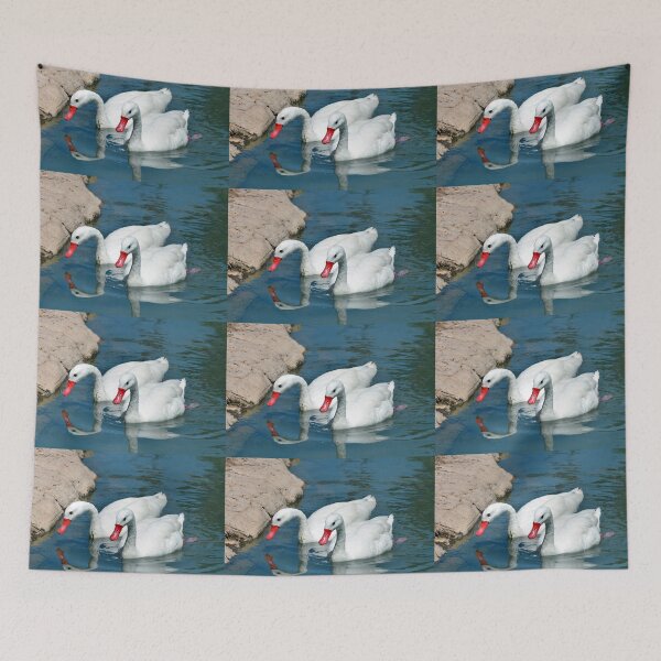 Item preview, Coscoroba Swans designed and sold by Savannah Gibbs.