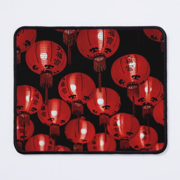 Item preview, Red Lantern Lights At Night designed and sold by thecooltable.