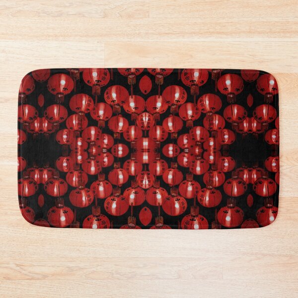 Item preview, Red Lantern Lights At Night designed and sold by thecooltable.