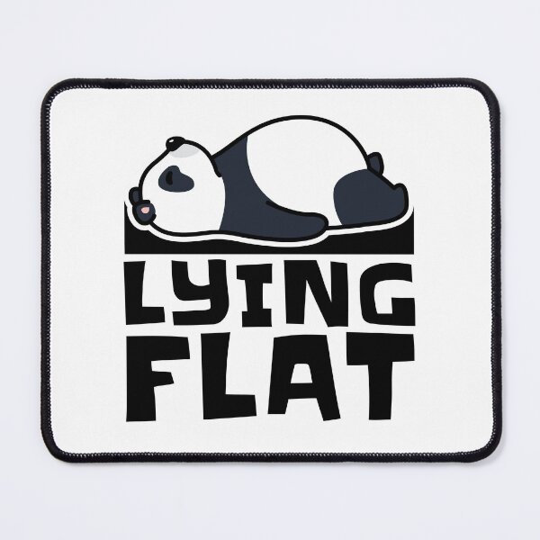 Item preview, Lying Flat Tang Ping Panda Bear, Lie Flat Movement designed and sold by Maria Garcia.