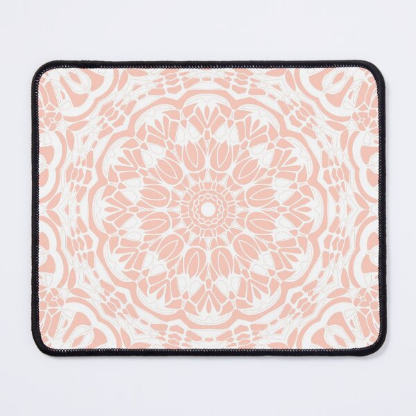 Item preview, Fresh Coral Mandala designed and sold by Kelly Dietrich Mandala & Fractal Art.