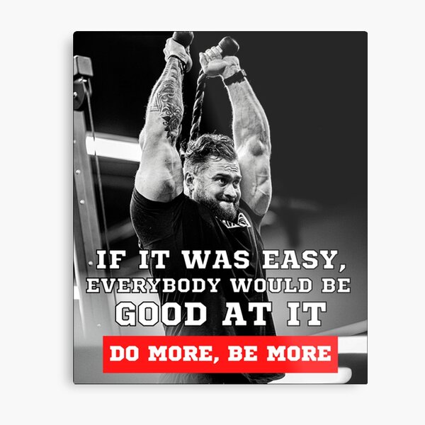 Chris Bumstead - CBUM Bodybuilding GYM motivation Metal Print