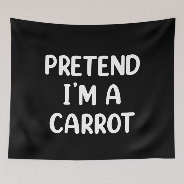 Item preview, Pretend I'm A Carrot Costume Funny Halloween designed and sold by Memes-for-all.