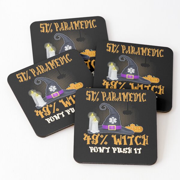 Item preview, PARAMEDIC  WITCH DON'T PUSH IT designed and sold by JARELYSHOP.