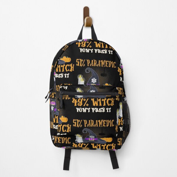 Item preview, PARAMEDIC WITCH DON'T PUSH IT designed and sold by JARELYSHOP.
